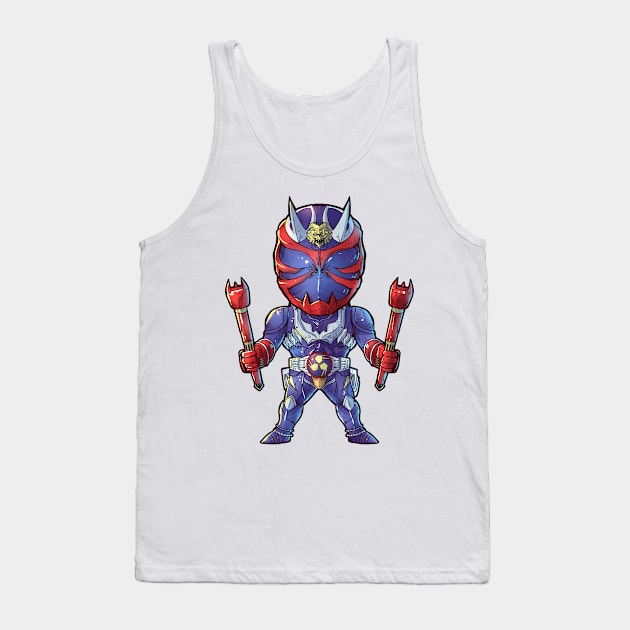 Kamen Rider Hibiki Chibi Tank Top by RatjoenMerch